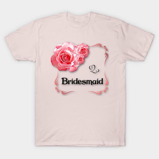 Bridesmaid T-Shirt by MaryLinH